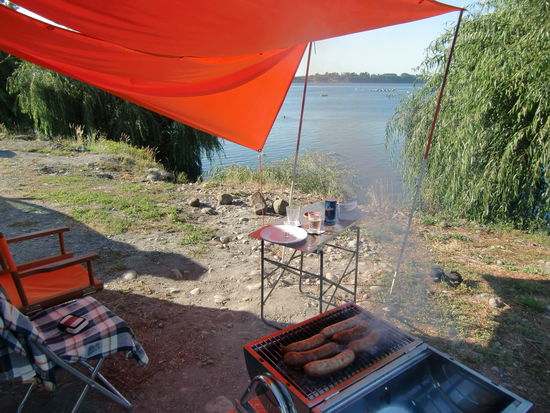 Grillen mit Aussicht.