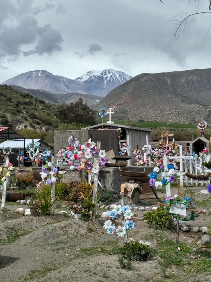 Friedhof in Putre