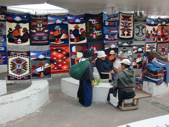 Andenmarkt in Otavalo