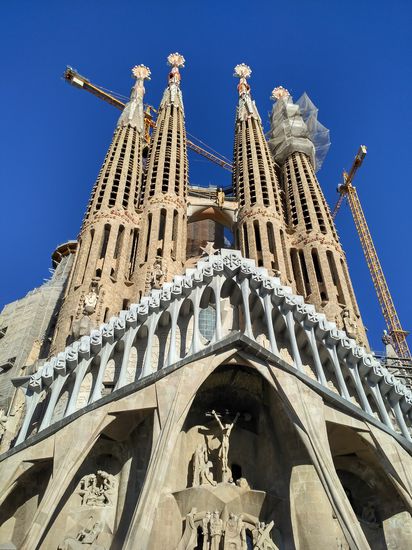 Barcelona, Familia Sagrada, eine ewige Baustelle