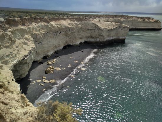 Kleine Seelöwenkolonie am Punta Lomo