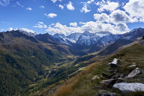 Südlicher Teil des TImmelsjoch.