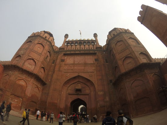 Red Fort in Old Delhi.