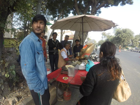 Stand eins... Im Hemd einer meiner Gastbrüder.