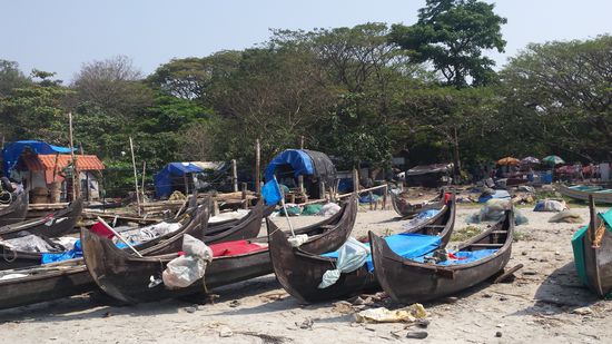 Typisch für ein Fischerdorf oder eher Stadt...