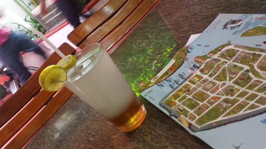 Abends im Art Café...