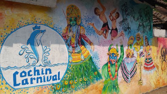Cochin ist auch berühmt für seinen tollen Karneval.