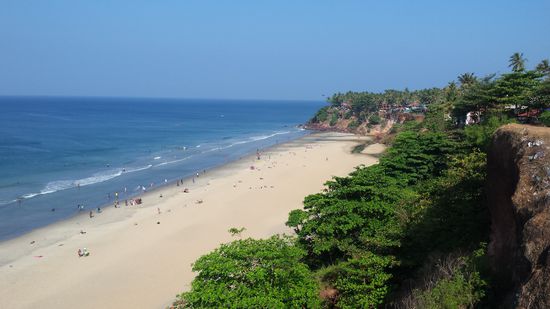 Der selbe Ausblick wie am Vorabend.