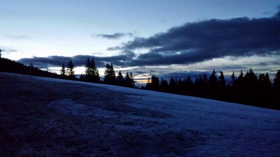 Auf halben Weg bot sich uns dieses Bild.