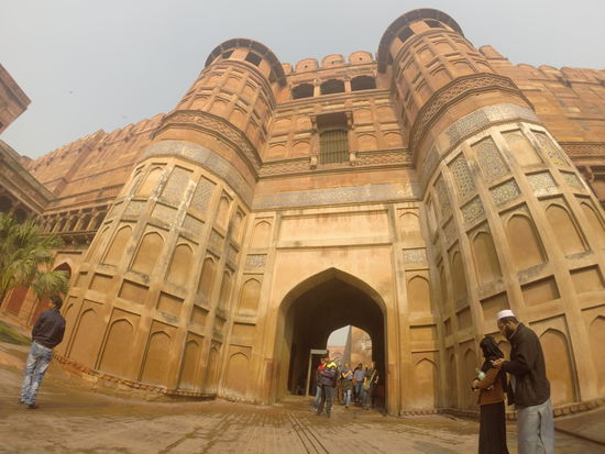 Fast Baugleich zum Red Fort Delhi... aber eben nur fast.