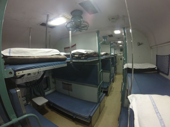 Genügend Platz das 8 Personen bequem schlafen können.