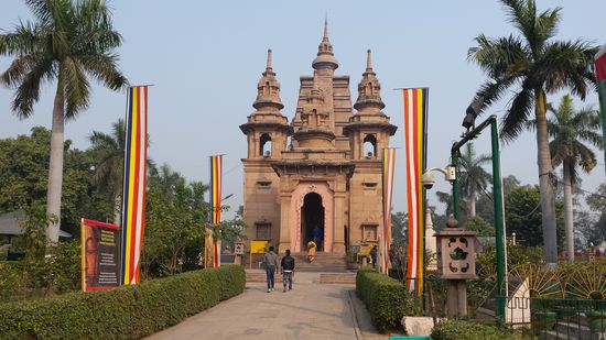 Buddha Tempel in Sarnath.