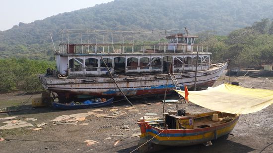 So begrüßte mich die Insel.