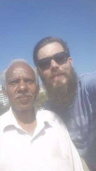 wo ich diesen netten Herren traf.