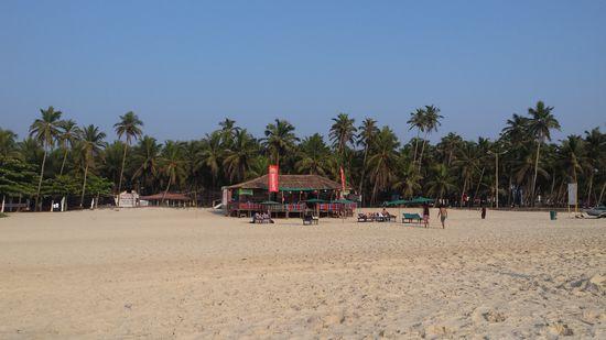 Bobbys Shack am Colva Beach.