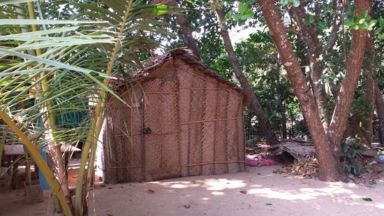 Meine Hütte für die Woche.