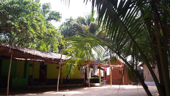 Blick in den ''Innenhof''.