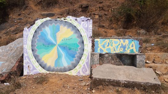 Paradies Beach... im übrigen von Patrick den ich kennenlernte vor einigen Jahren gemalt.