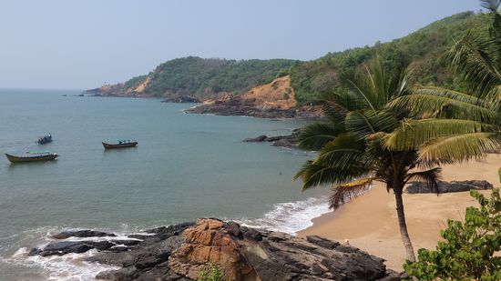 Paradies Beach. Vor Jahren standen auch hier Hutten, die Regierung ließ sie aber Abreißen.