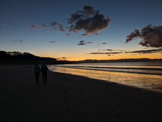 Der Rückweg von Lukes Kitchen