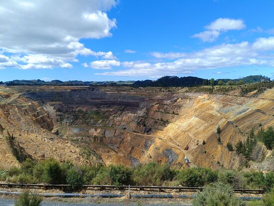 Das riesen Loch von Waihi