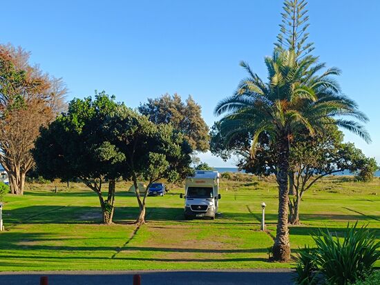 Wir haben den Platz fast ganz für uns alleine