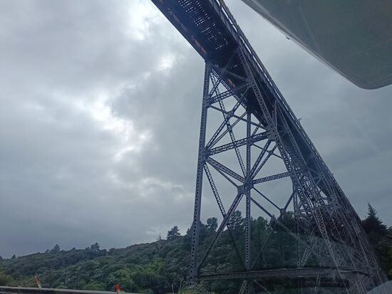 Wie aus dem Stabil Baukasten, das Mohaka Viaduct