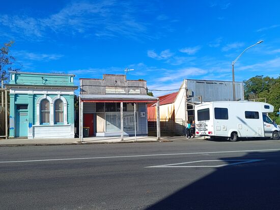 Der Camper hatte in Eltham etwas Angst