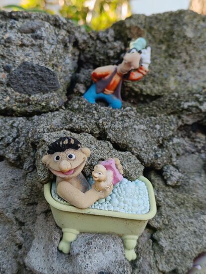 Ernie gefällt es hier