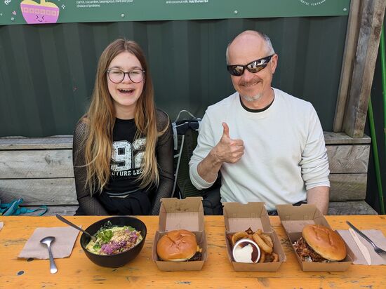 Lecker Essen in der Liardet Street