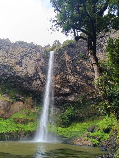 Bridal Veil Falls von unten