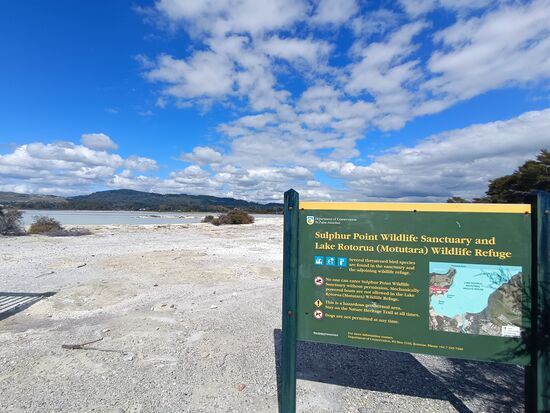 Sulphur Point, kein Strand zum verweilen