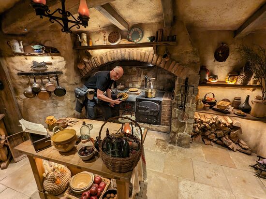 Leben in der Hobbit - Küche