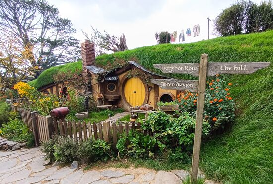 Als würde Frodo gleich herausschauen