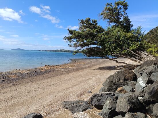 Die Küste in der Nähe von Umupuia Beach