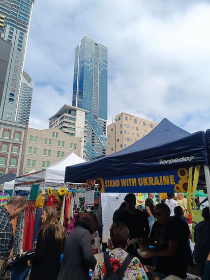 Auch hier hofft man auf Frieden