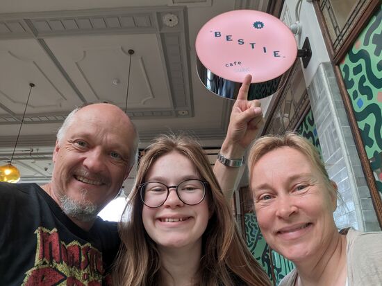 Hier gibt es lecker Pancakes