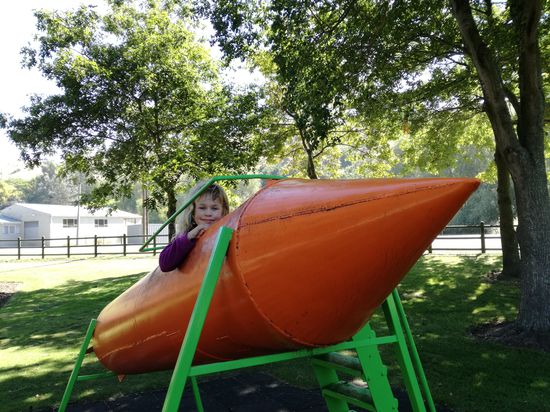Der Spielplatz im Puplic Garden, für kleine
