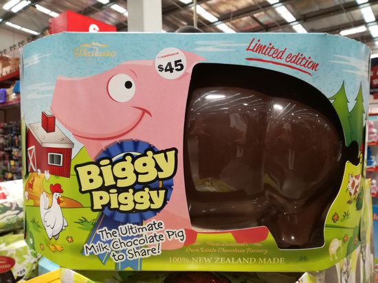 Fundstück des Tages
1,2 kg Schokolade