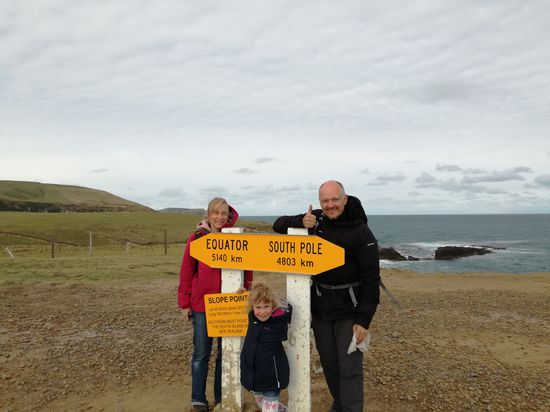 Der südlichste Punkt Neuseelands