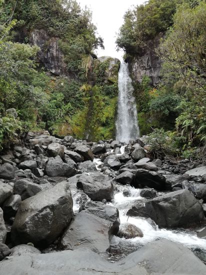 18m hohe Dawson Falls