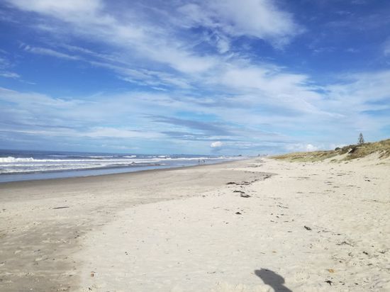 Der Omanu Beach in Tauranga