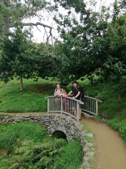Über diese Brücke schritten schon Frodo und Gandalf