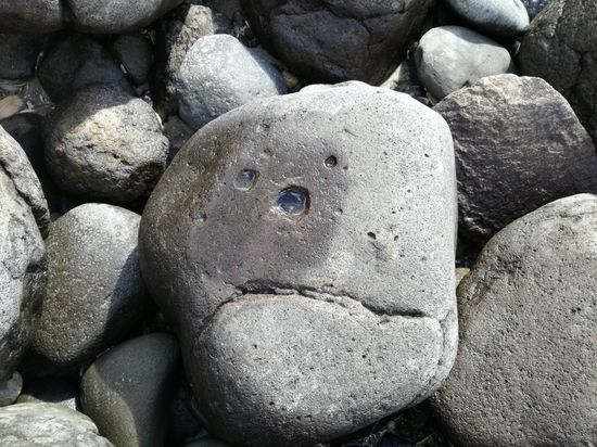 Der Stein ist mit seiner Gesamtsituation unzufrieden