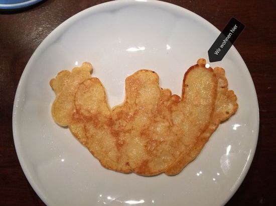 Moorea als Pfannkuchen nachgebaut