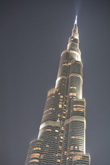 Wir waren in der 124. Etage