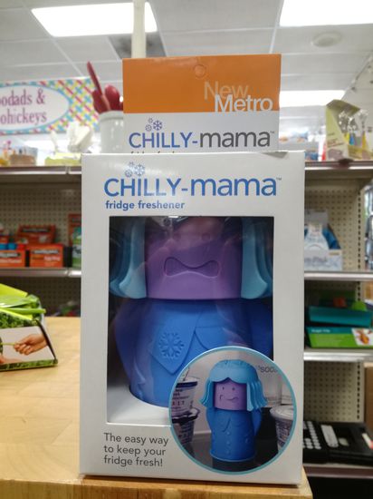 Fundstück des Tages
Chilly Mama sorgt für frischen Duft im Kühlschrank