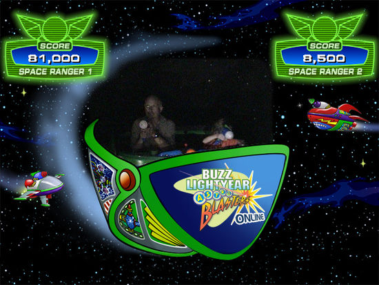 Die Space Ranger auf ihrer Mission