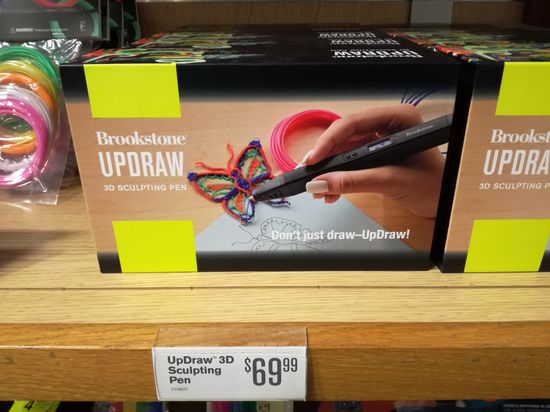 Fundstück des Tages
Nach dem 3D Drucker nun der 3D Stift