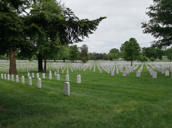 Der Nationalfriedhof in Arlington